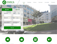 Tablet Screenshot of inmofaisca.com